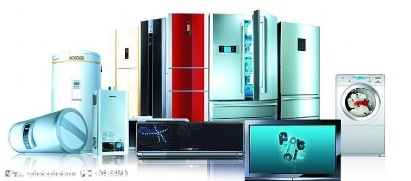 打造完美家居 免費家電組合圖片素材推薦